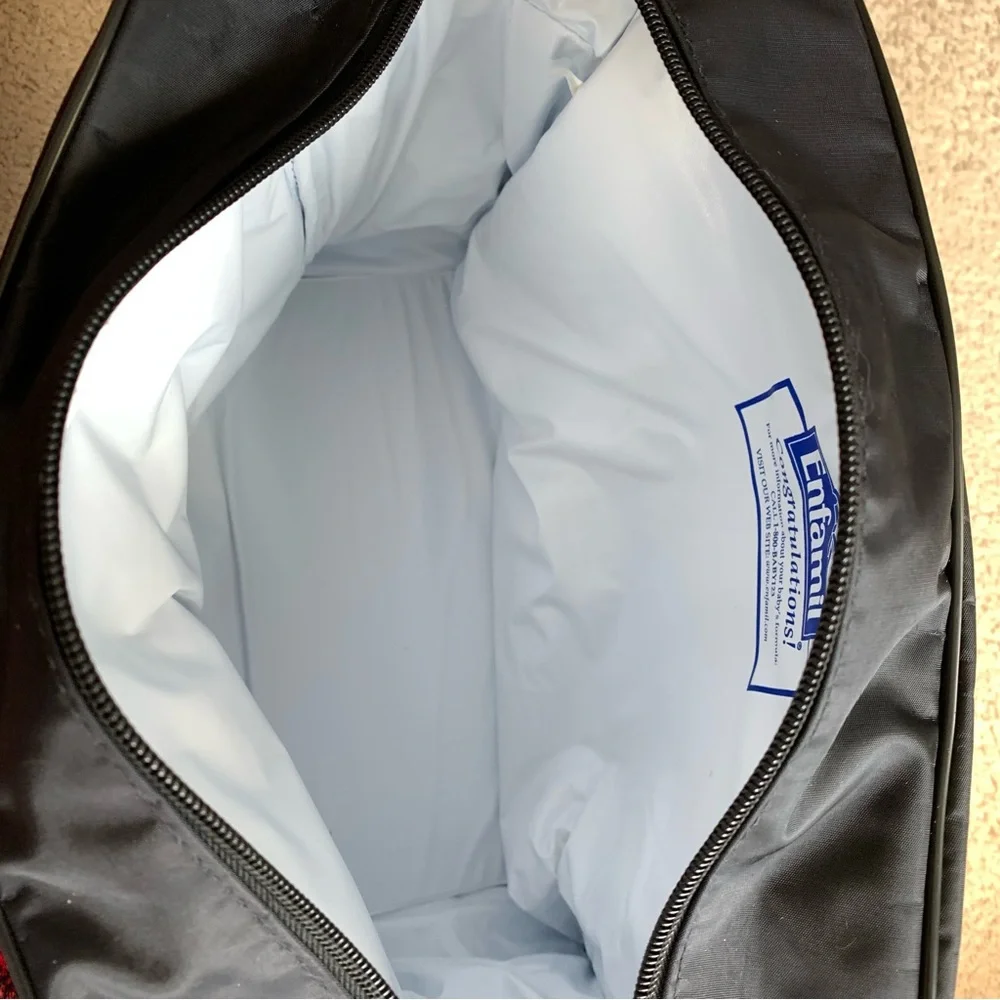 NWOT Black Diaper Bag